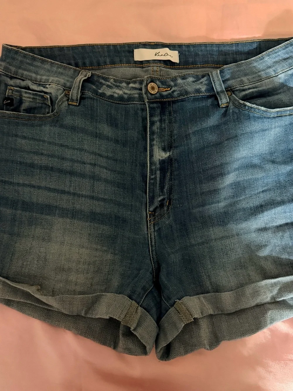 KanCan Blue Denim Jean Shorts